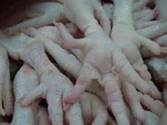 Frozen chicken feet