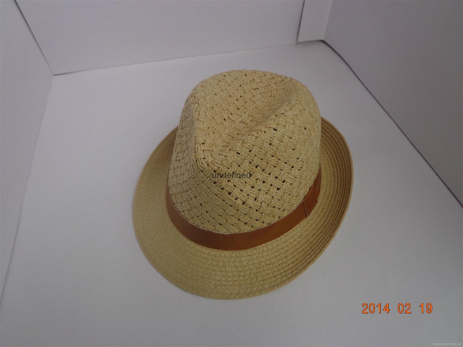 Fashion Paper Straw Dress Hat 4