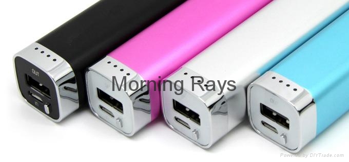 2000mAh Lipstick power bank with indicator 4