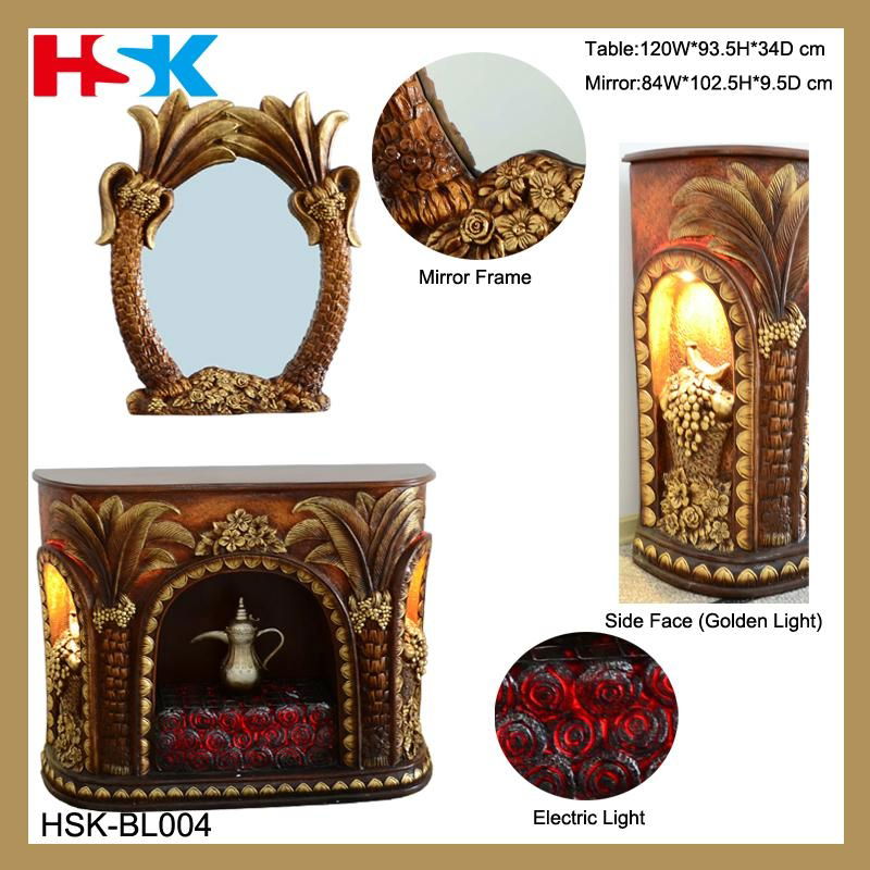 Resin Decorative Fireplace 2