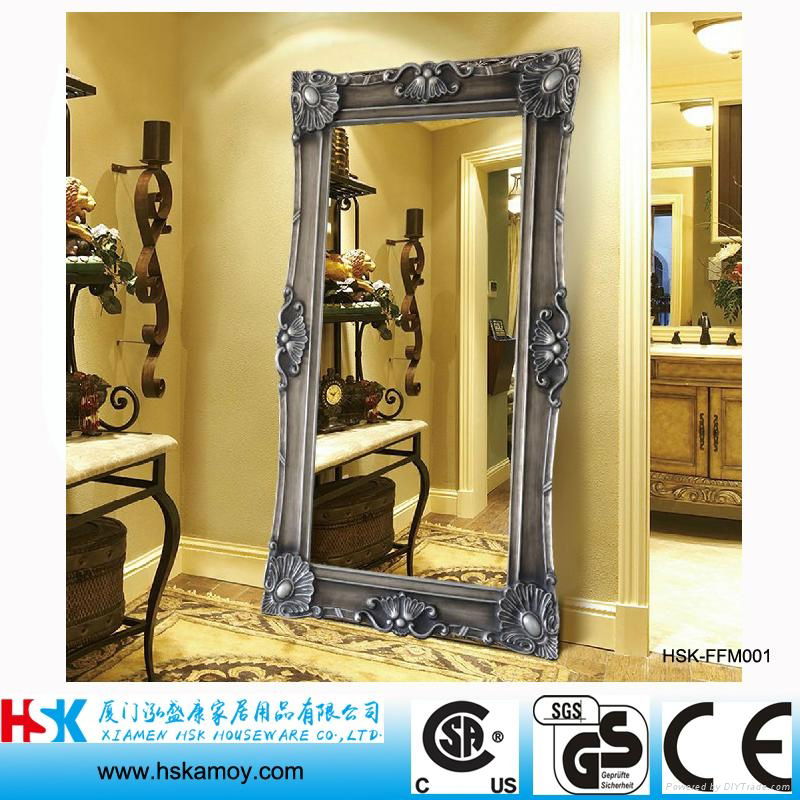 Resin Framed Floor Mirror