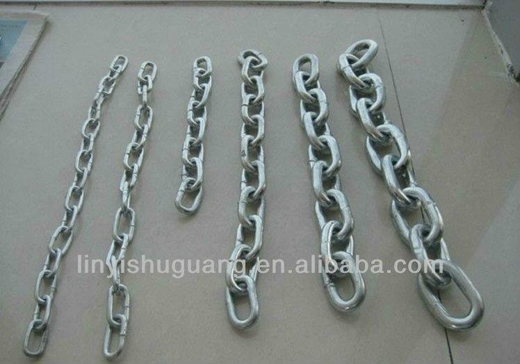 DIN766 ELECTRICAL GALVANIZED LINK CHAIN 2