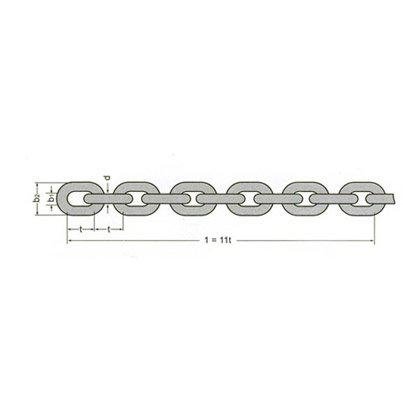 DIN764 ZINC PLATED LINK CHAIN