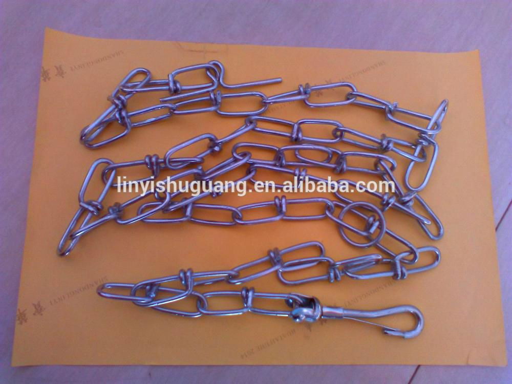 zinc plated hardware link chain  2