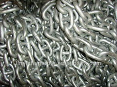 different size metal link chain