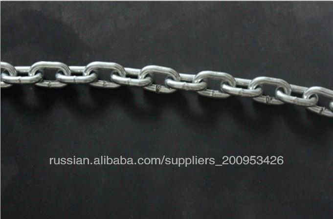 round galvanized link chain  2