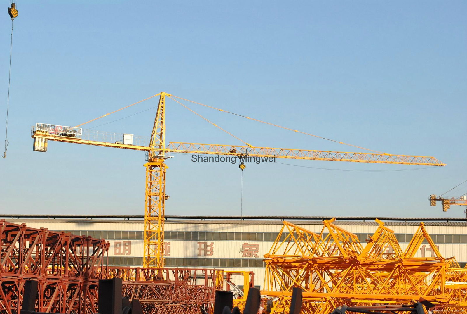 Self-Erecting Tower Crane QTZ200(TC7016-12-t) -Shandong Mingwei 4