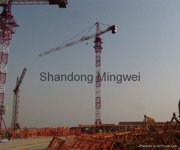 Self-Erecting Tower Crane QTZ200(TC7016-12-t) -Shandong Mingwei 5