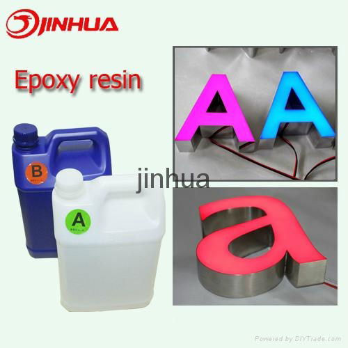 Colorful Epoxy Resin Illuminated LED Channel Letter 5