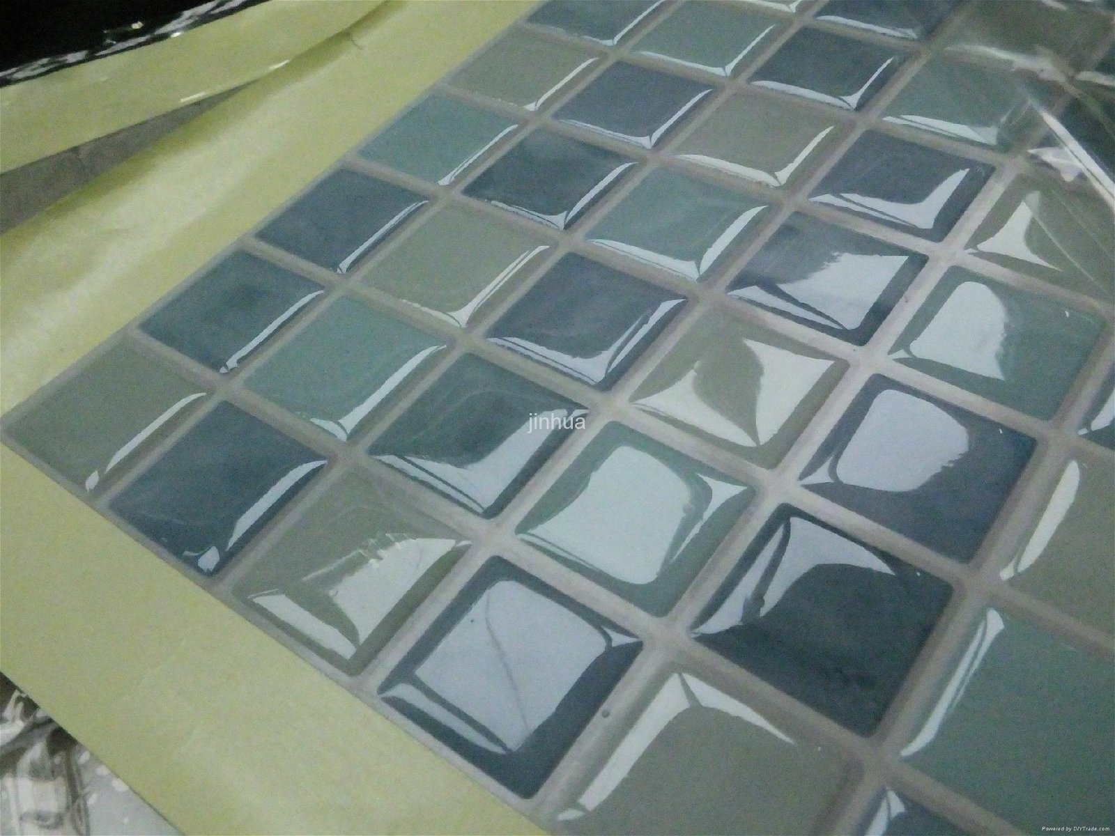Polyurethane Coating 3D Wall Tiles/Panels 4