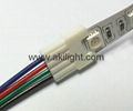 slim RGB led strip connector