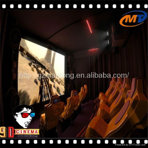 comfortable and exciting 5d 9d 12dcinema system 5