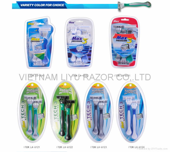 Triple Blade Disposable Razor 5