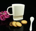 Ceramic stoneware coffee cookie mug 1