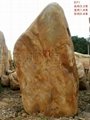 杭州堆砌假山大型黄腊石 4