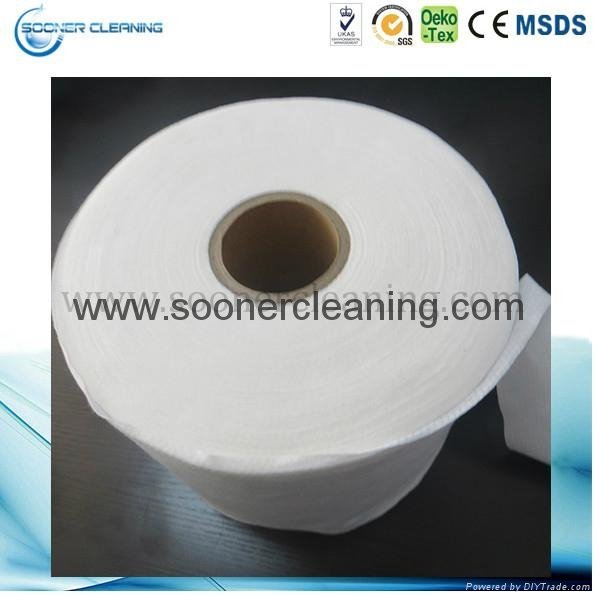 spunlace nonwoven roll for wet wipes 2