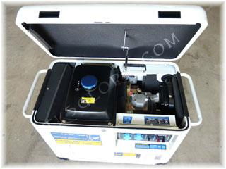 Small diesel generator sets 5 KW  OPEN TOP CANOPY 3
