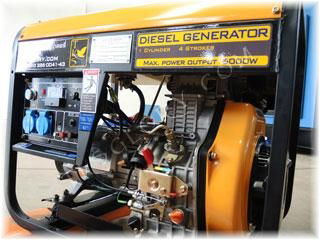 Diesel generator 5 KW  OPEN TYPE 3