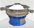 High precision vibrating separator for supefine powder