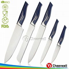 royal 5pcs stainless steel kitchen knife set