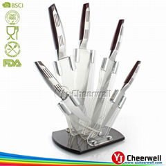 hot sale forged Kitchen knife set with