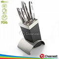 hot sale forged Kitchen knife set with Stainless steel blade 3