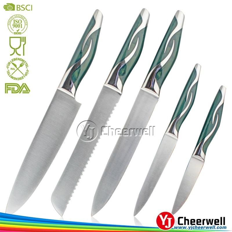 high quality forged knife blade with ABS handle 2