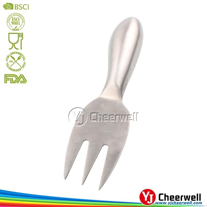 4pcs mini stainless steel cheese knife set 2