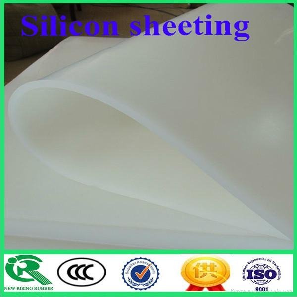 factory supply superior quality transparent silicone rubber sheet