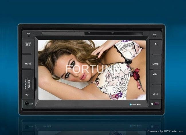 6.2" TWO DIN CAR DVD GPS SYSTEM