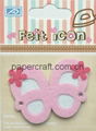 Pink Clothes Mini Felt Icon-Hot Fix for Baby Clothes (HF002-2)