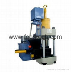 hydraulic metal scrap briquetting machine