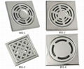 Bathroom sink strainer blocks soap scum,