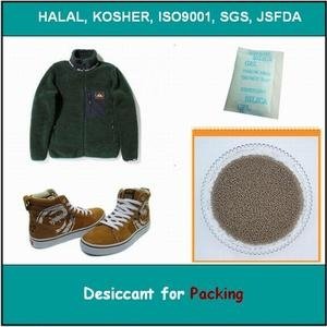 Desiccant for packing