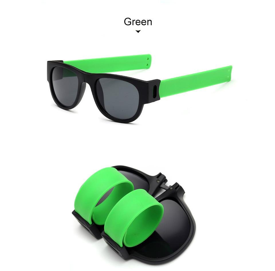 Silicone slap band sunglasses 5