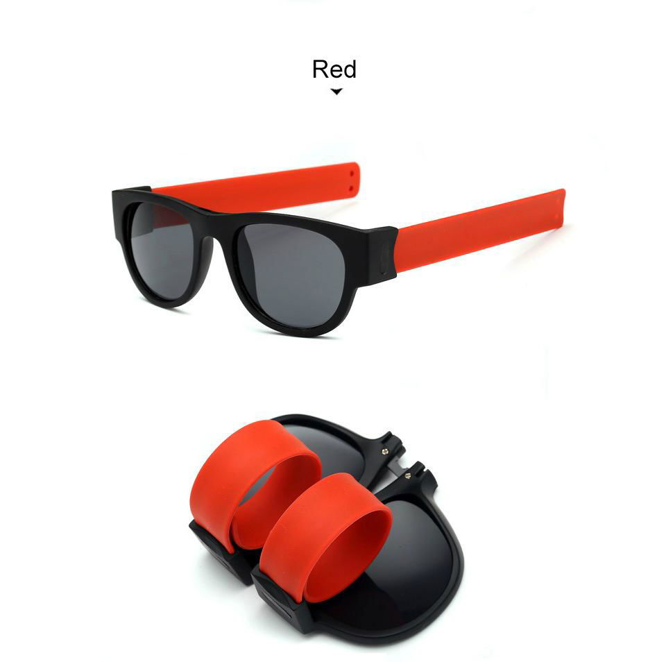 Silicone slap band sunglasses 2