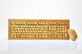 Bluetooth bamboo keyboard and mouse,bamboo calculator 6