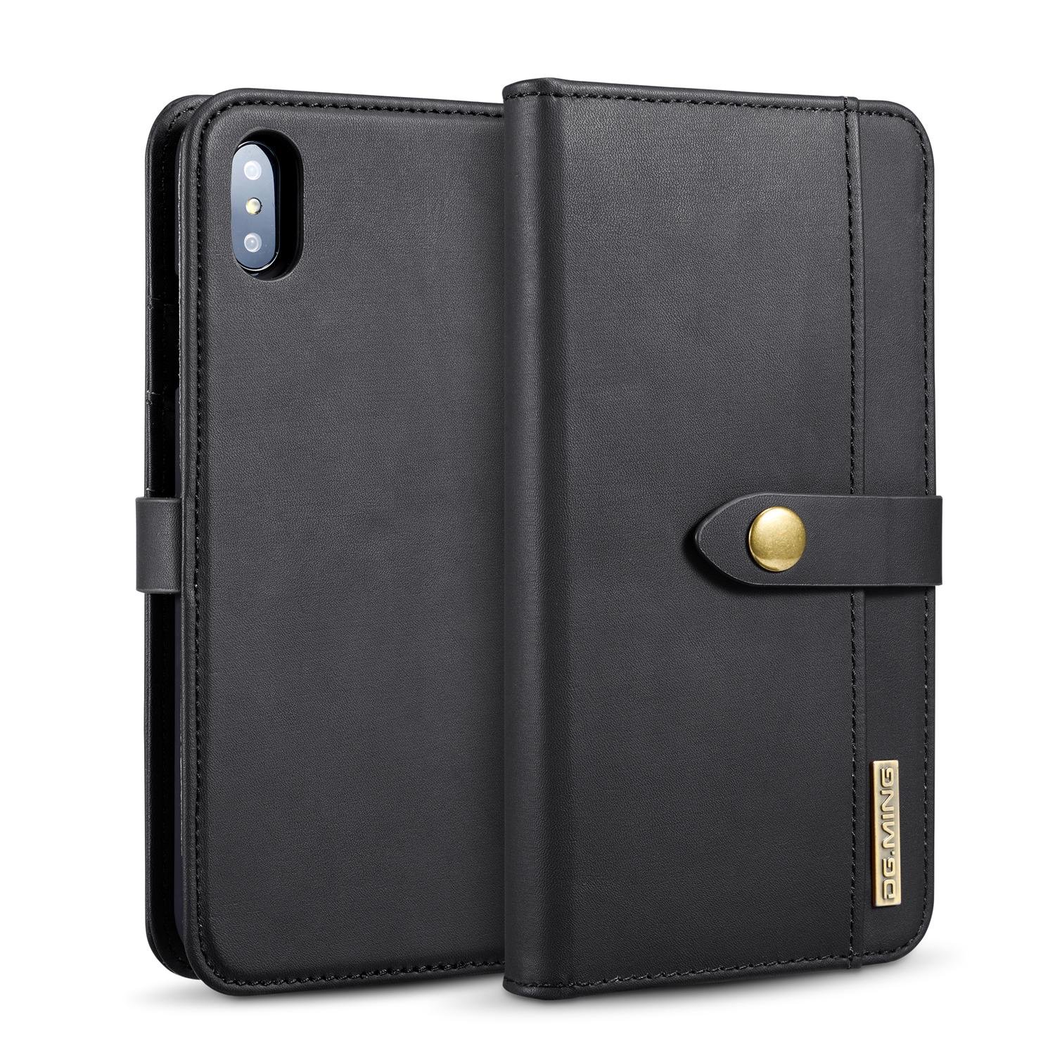 Multwallets smart leather case for iPhone Xs Max Lambskin cover 5