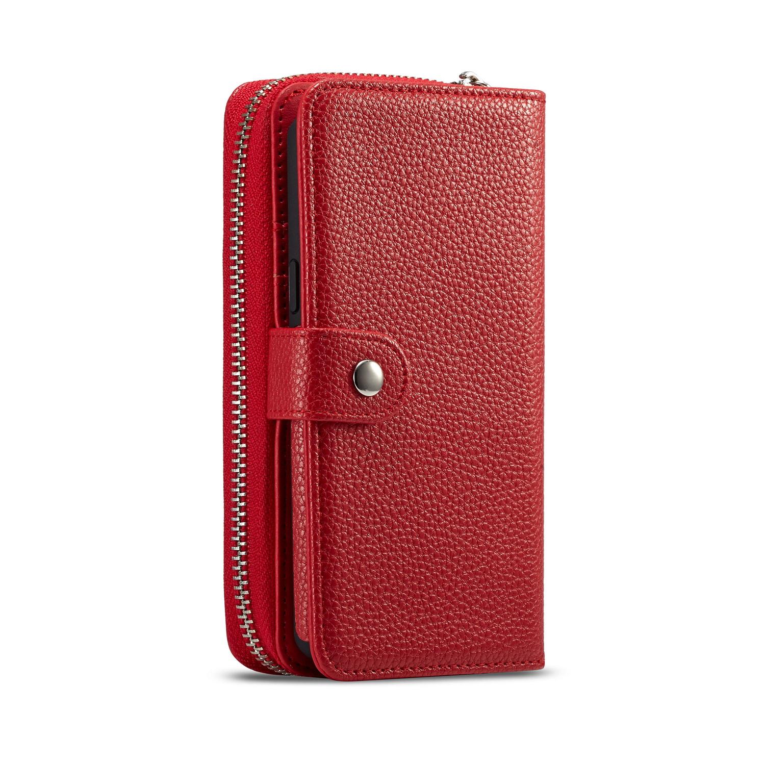 Zipper Litchi Grain Wallet for iPhone XS Max Case 4