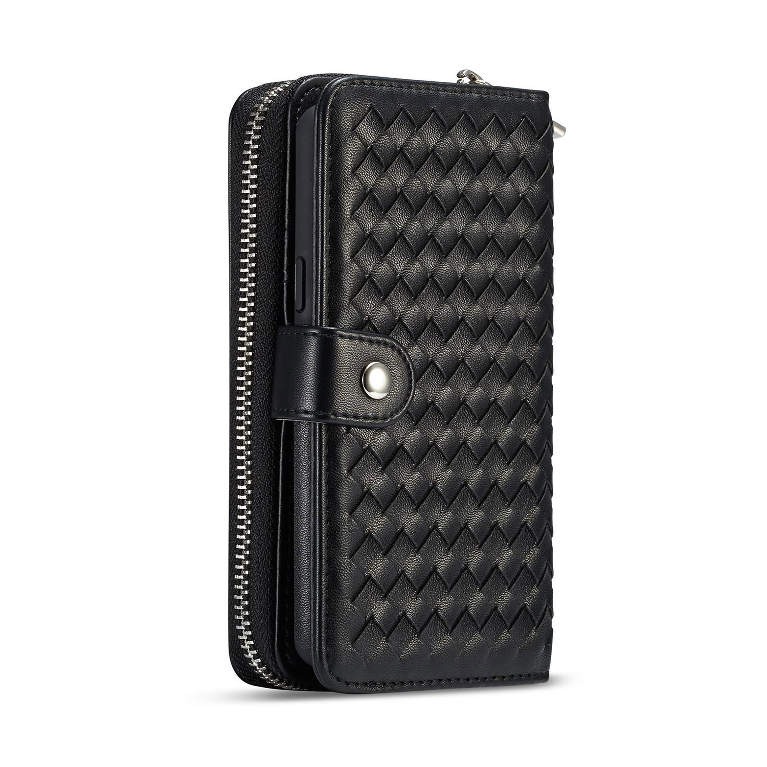 Woven Pattern Multiwallet for iPhone XS, XR Cover 4