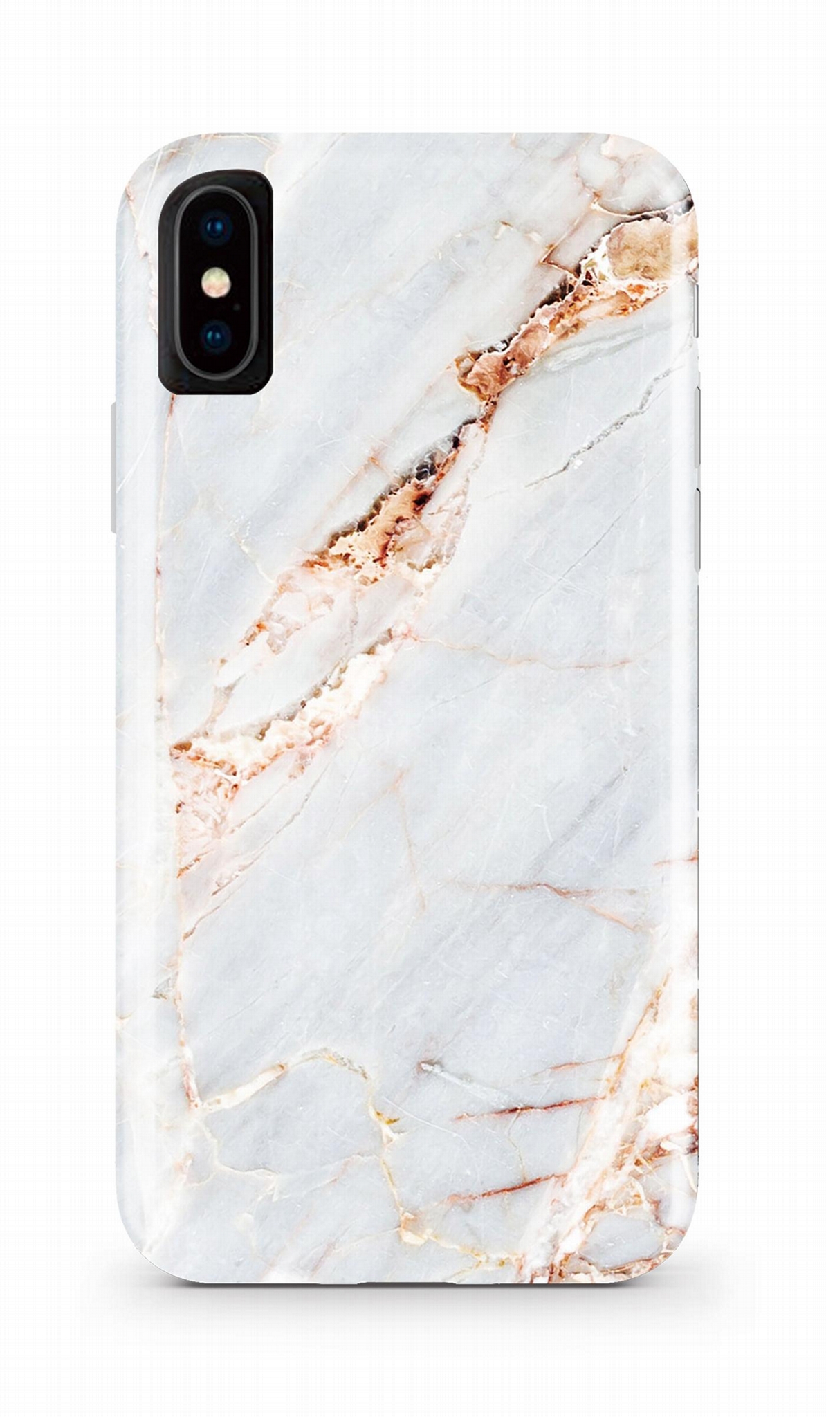 iPhone XS Max marble case holo chrome mobile cover 2