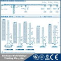Luffing tower crane P125 2