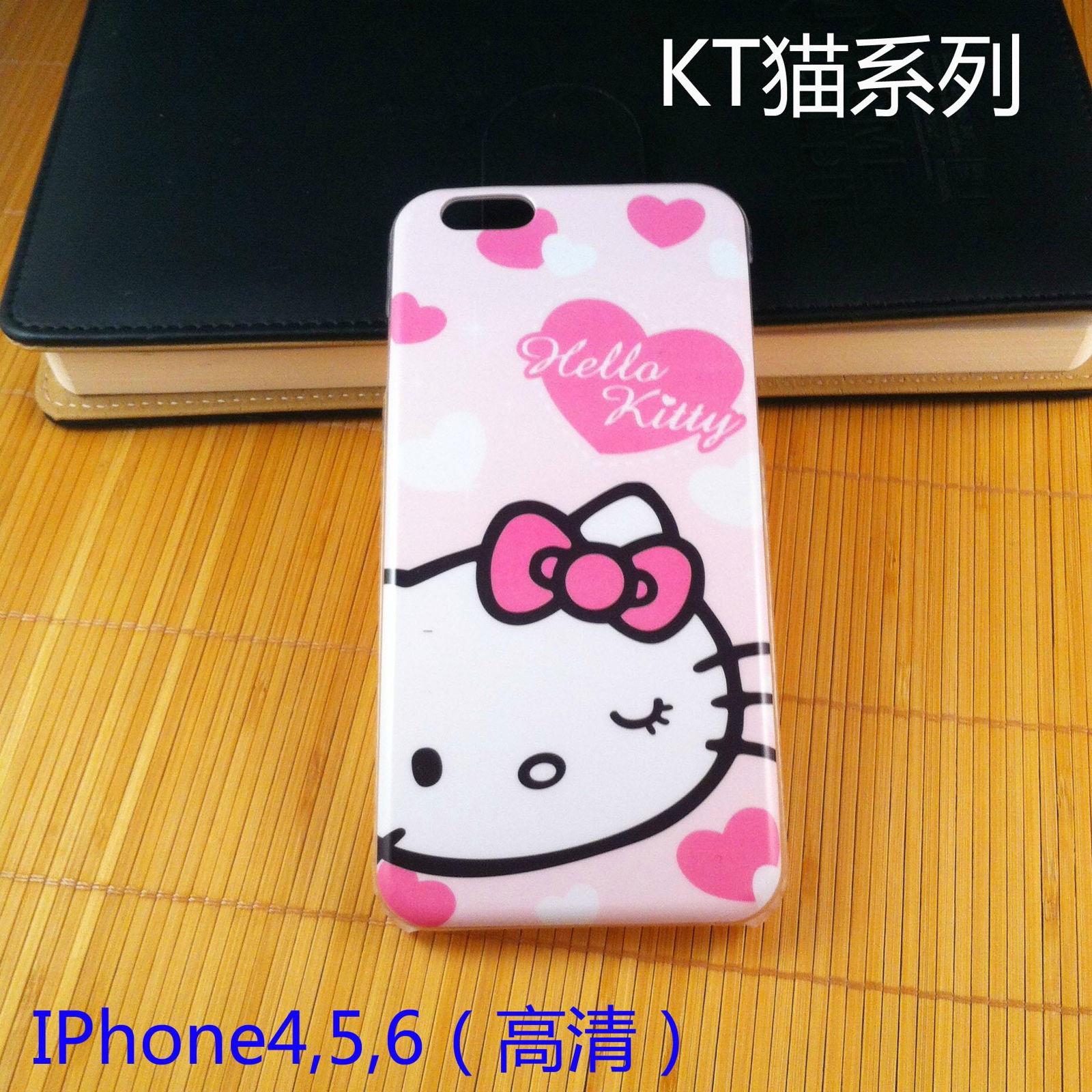 苹果6plus手机壳 iphone6手机保护套 来图定制 hellokitty猫定做 3