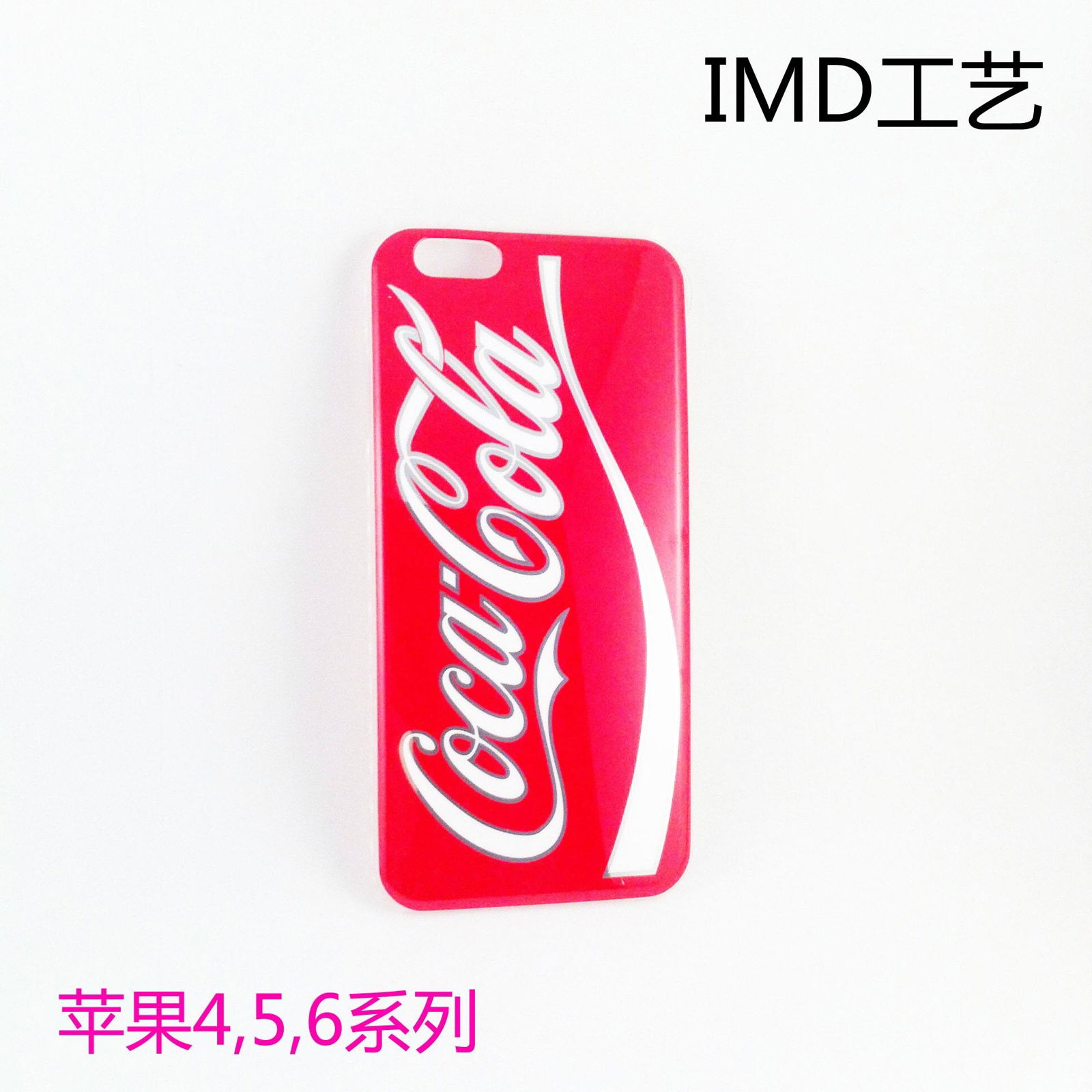 苹果6 plus手机壳 iphone6手机保护套 来图定制 可口可乐 IMD 4