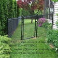 Vinyl coated chain link fence 2