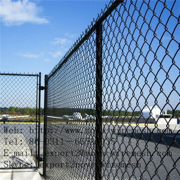 Vinyl coated chain link fence 5