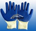 Labor Safety Latex Coated Nylon Gloves 3