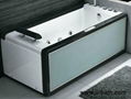 U-BATH 2015 New Design Tempered glass side Bathroom Jacuzzi bathtub 1