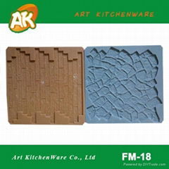AK FM-18 Stone And Wood 2-Pc. Silicone Texture Mat Set