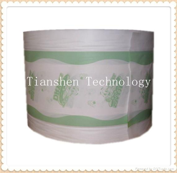 Lamination film for diaper use